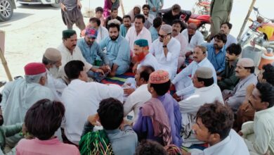 Qubo Saeed Khan farmers on hunger strike